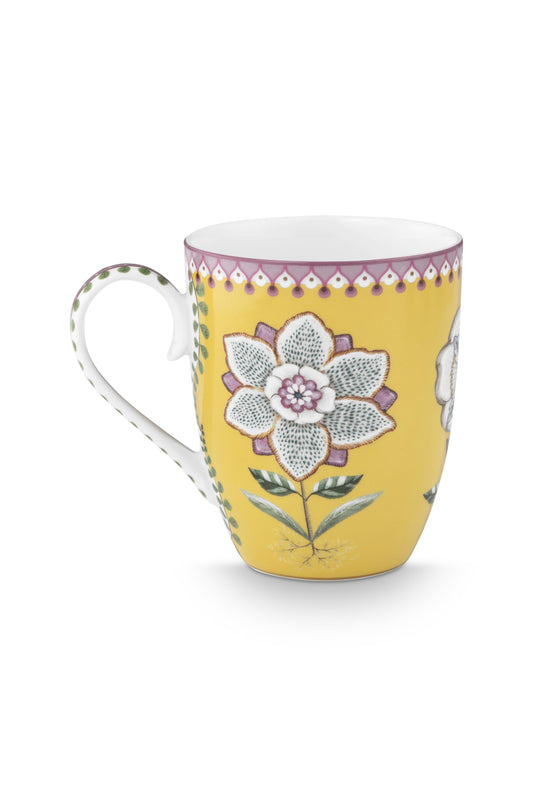 Pip Studio Mok Lily&Lotus Yellow - XL