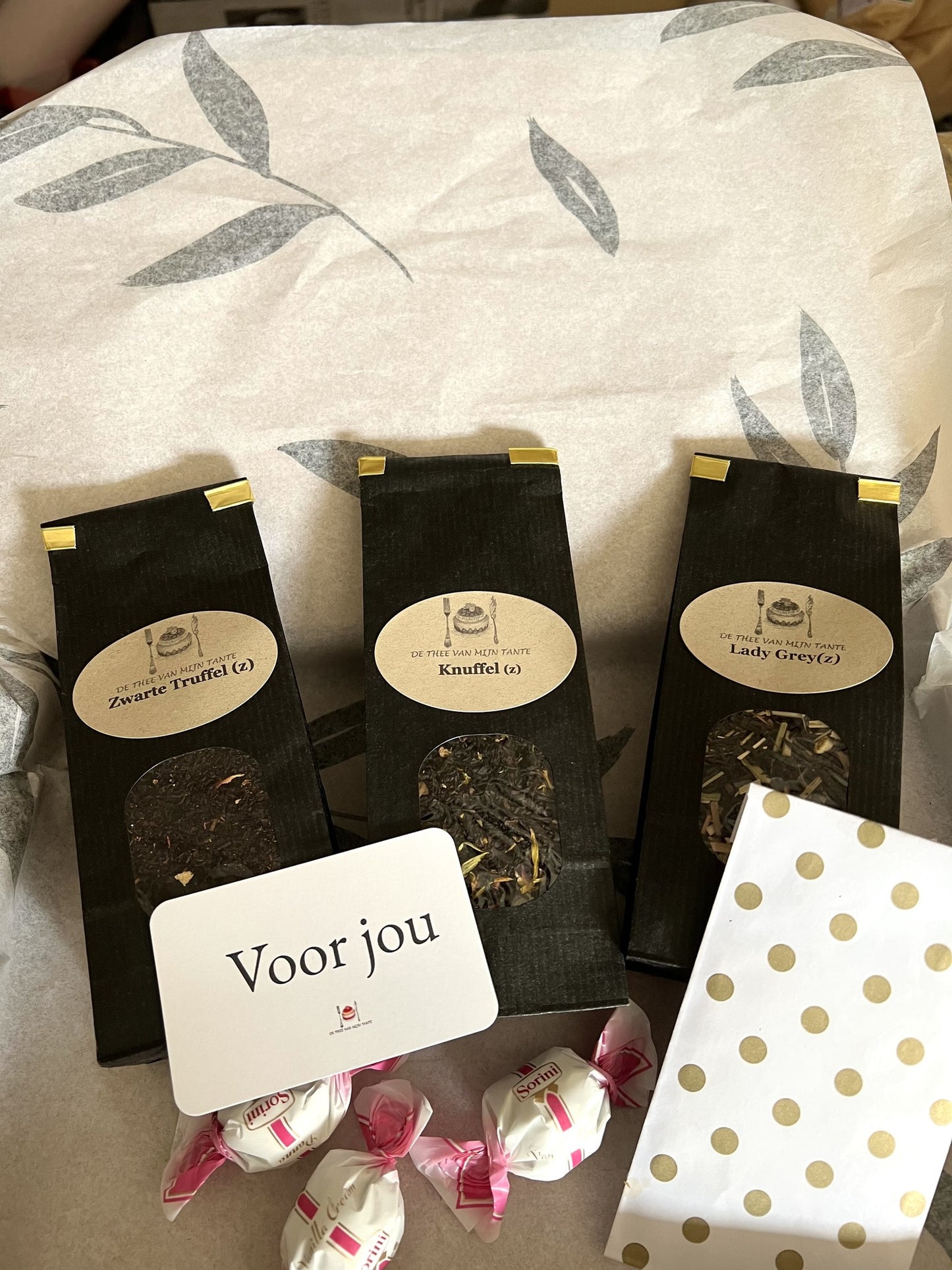 Brievenbuspakket - Theepakket 3 soorten zwarte thee