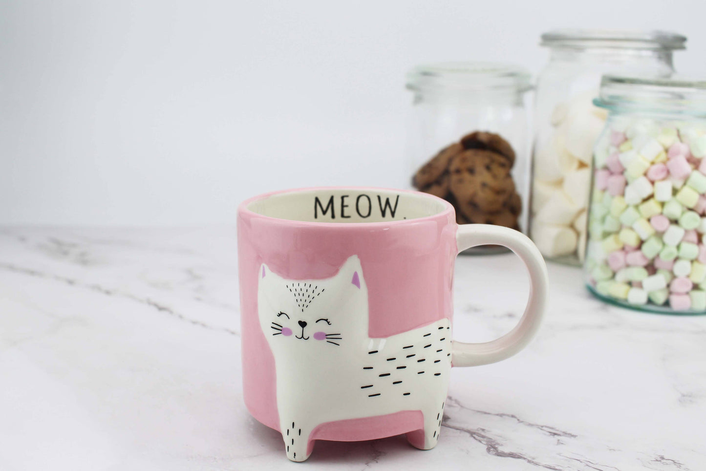 Katten Theemok Roze