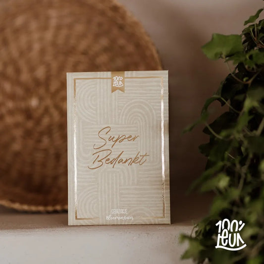 Geurzakje - Super Bedankt