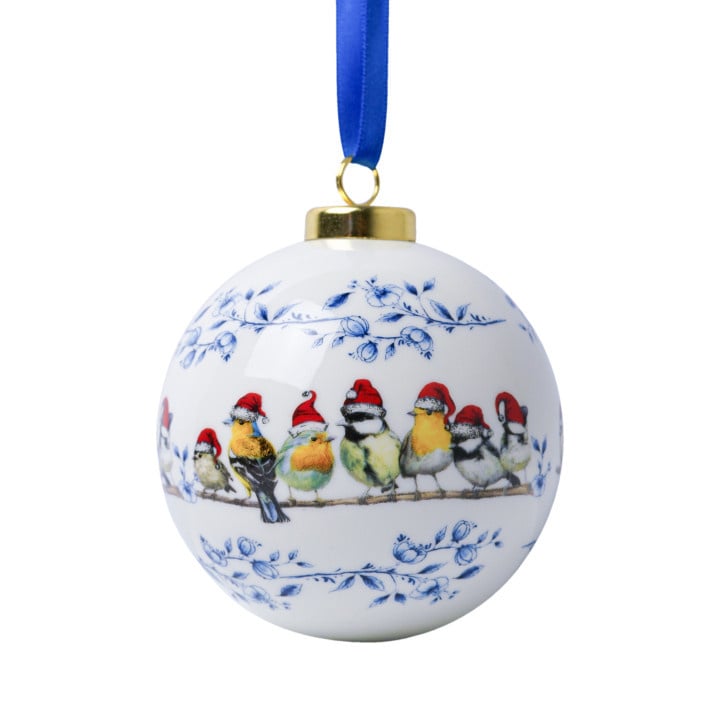 Kerstbal Bosvogels Kerst