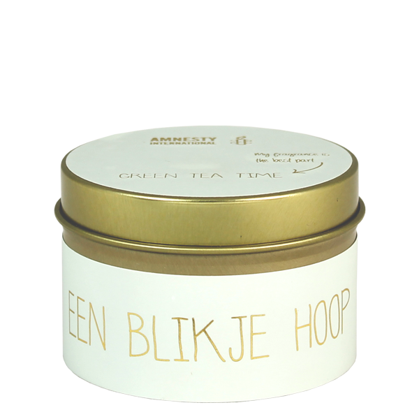 Een blikje Hoop - Geurkaars