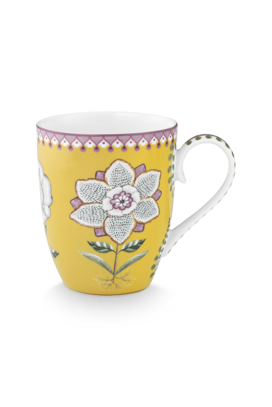 Pip Studio Mok Lily&Lotus Yellow - XL