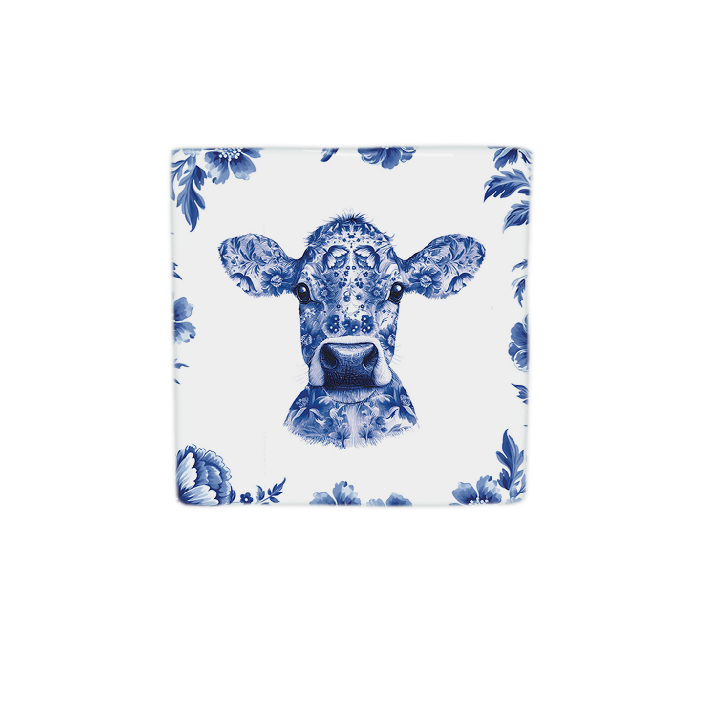 Tegel - Koe Delfts Blauw
