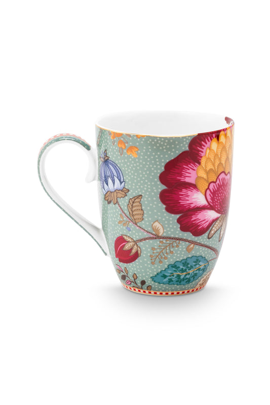 Pip Studio - Mok Blooming Tales Fantasy Blue - Large