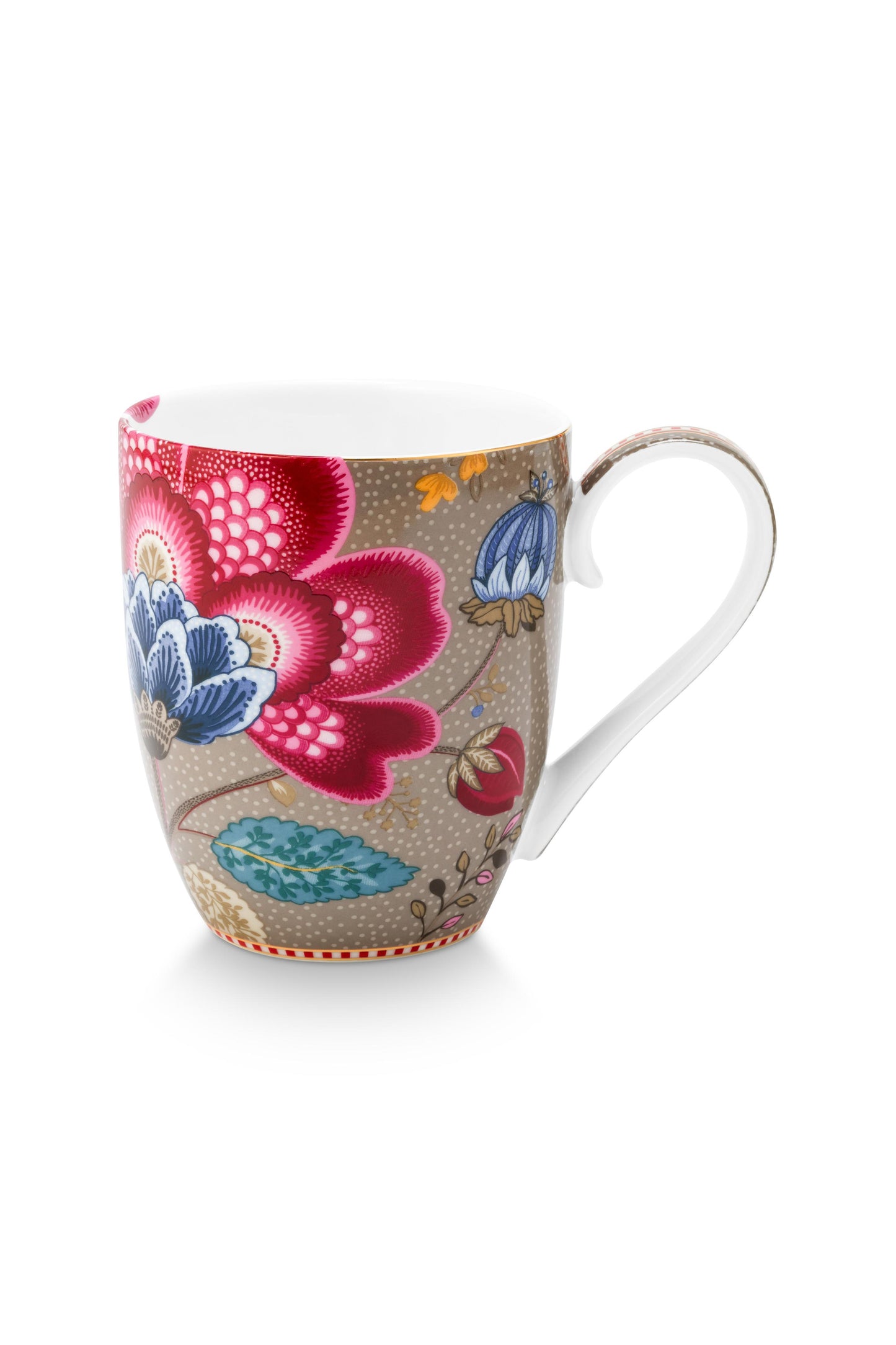 Pip Studio- Mok Blooming Tales Fantasy Khaki - XL