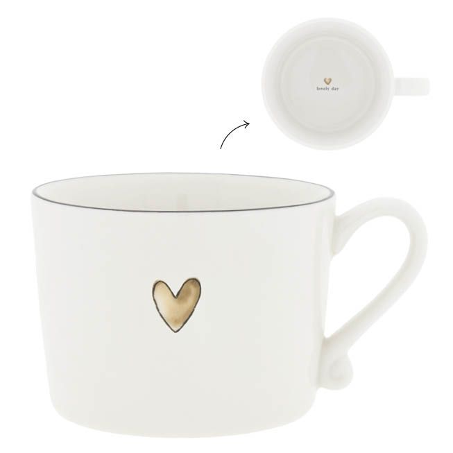Mok met Bruin hartje  - Bastion Collections