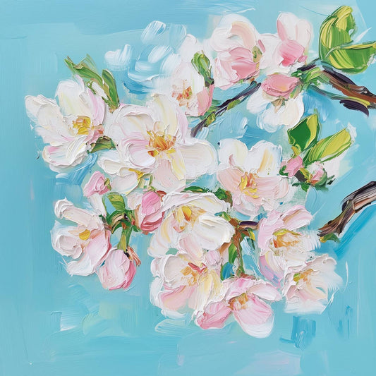 Tegeltje - flowers