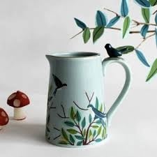 Secret Garden Bird Jug - kan