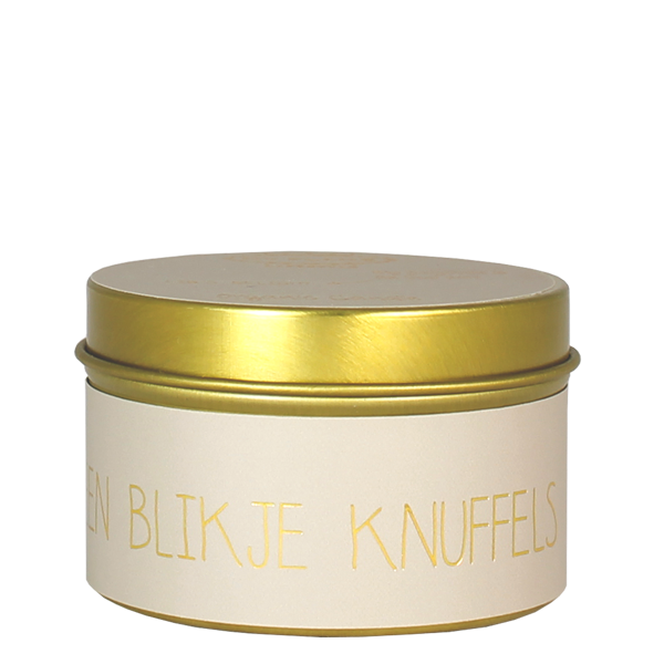 Een blikje Knuffels - Geurkaars