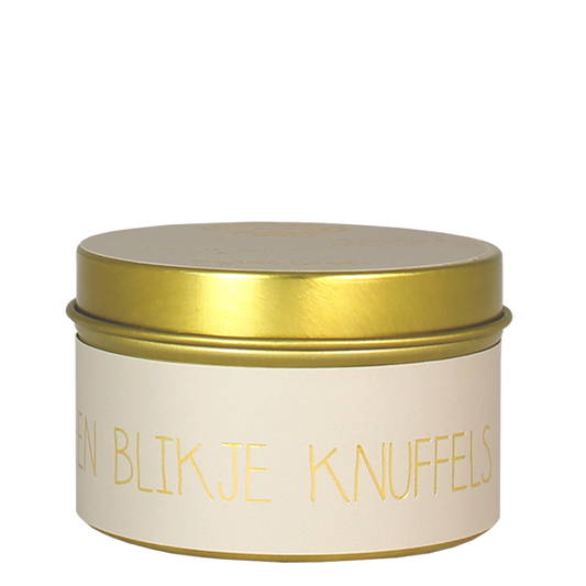 Een blikje Knuffels - Geurkaars