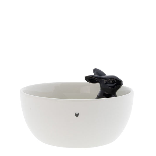 Bowl black bunny