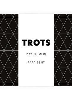 Chocoladewens - Trots dat jij mijn papa bent