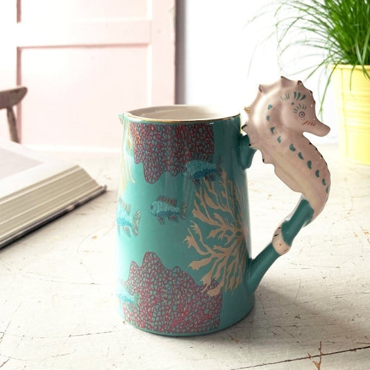 Coral Jug - Seahorse