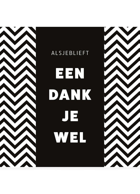 Chocoladewens Alsjeblieft Een Dankjewel