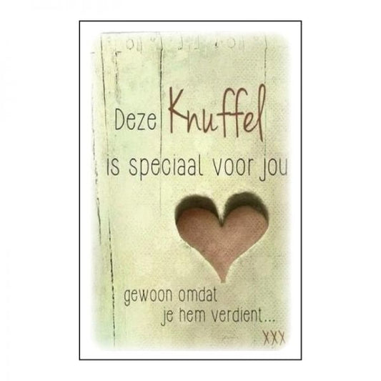 Deze knuffel is speciaal voor jou geurzak