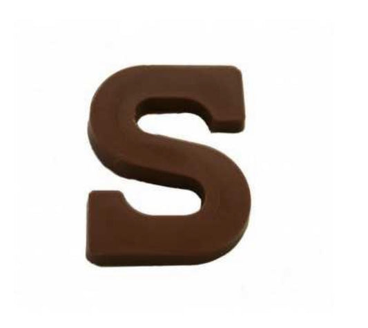 Chocoladeletter S mini