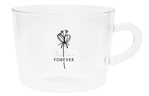 Theeglas  "Teatime Forever"