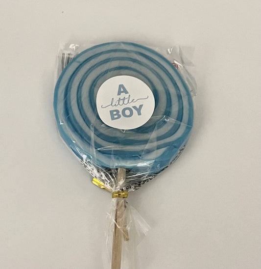Geboortelolly - Blauw