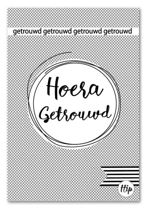 Hoera getrouwd geurzak