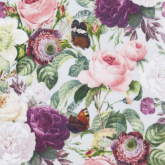 Servetten - Wild Roses