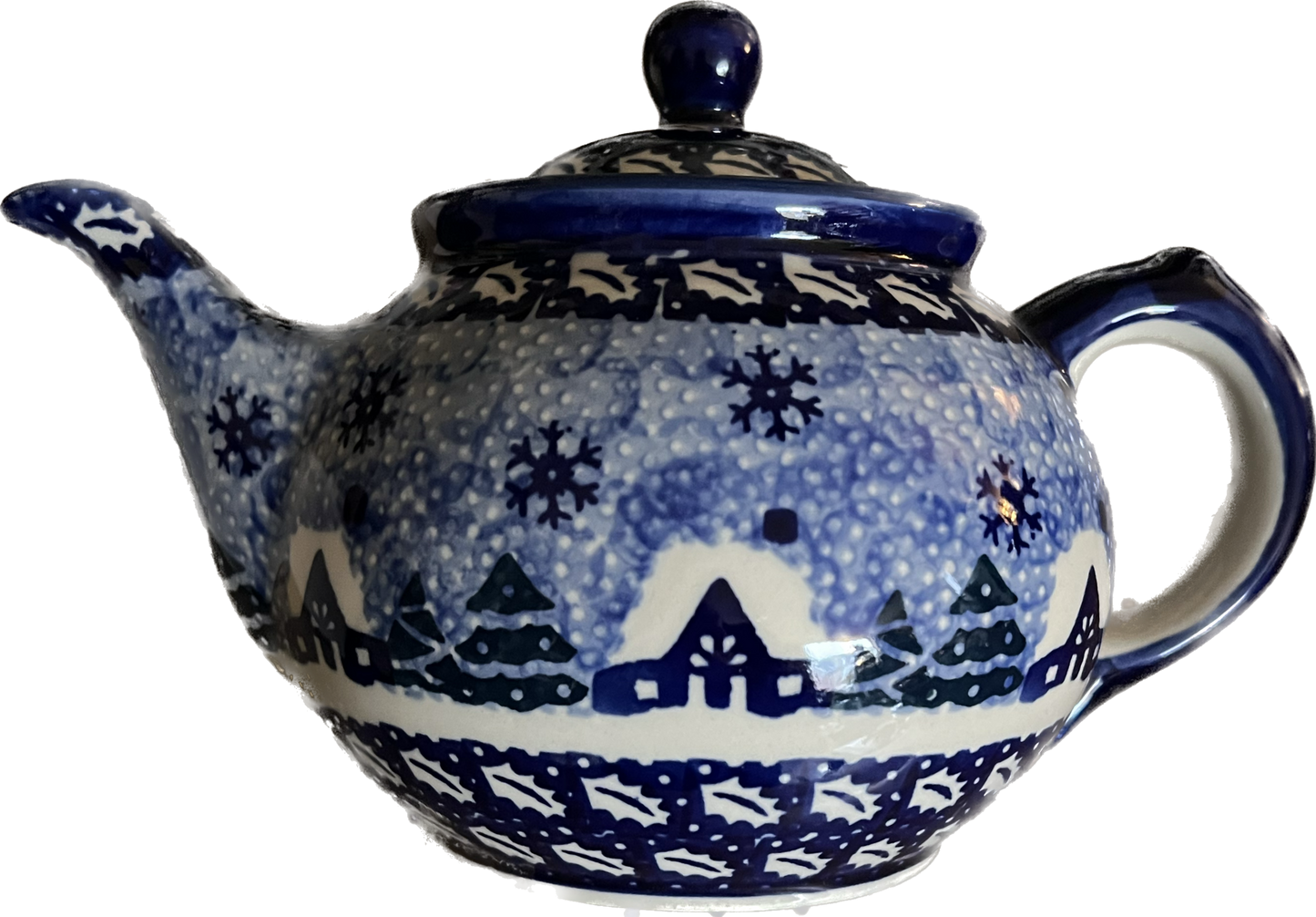 Theepot Kerst 700 ml Unikat