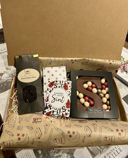 Brievenbuspakket Sinterklaas - met letter