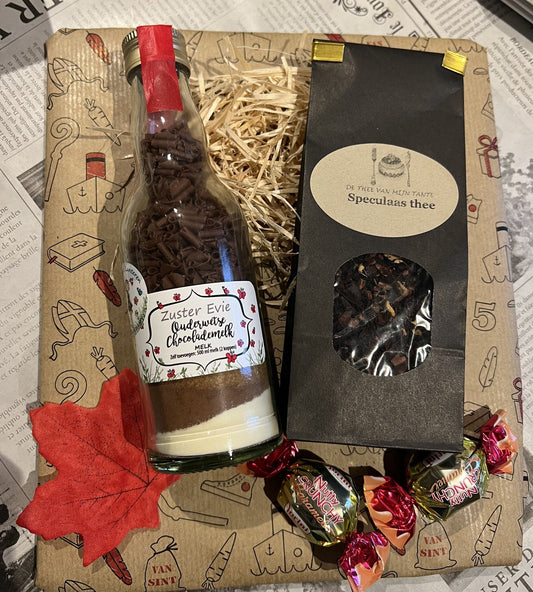 Sinterklaaspakket met Speculaasthee