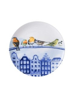 Wandbord - Bosvogels in de Stad