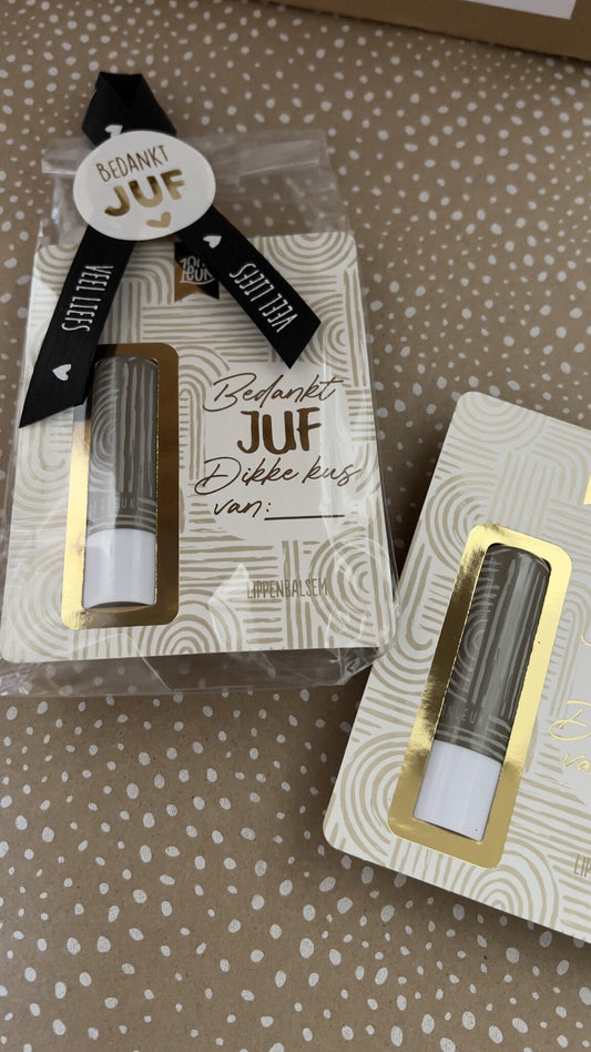 Voor de Juf - Lippenbalsem van 100% Leuk