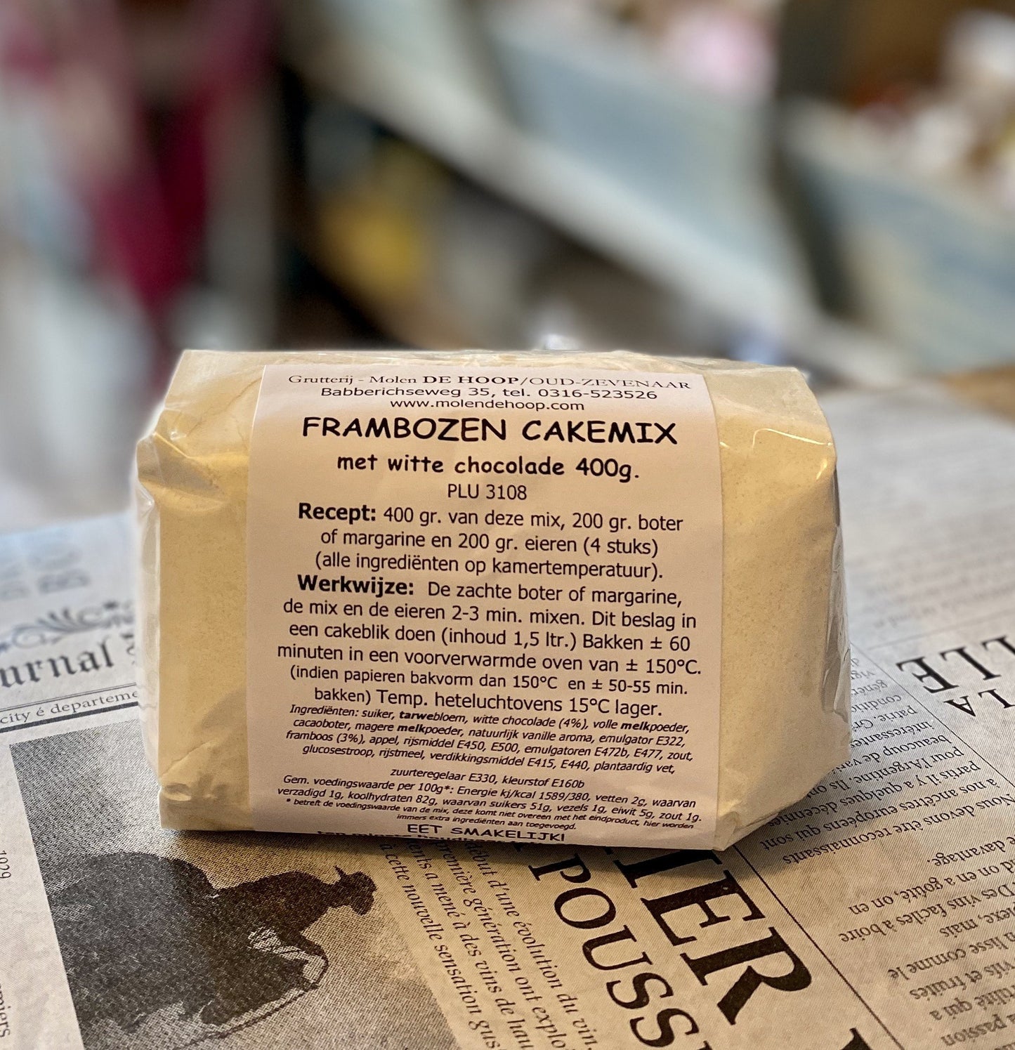 Frambozen Cakemix