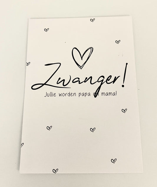 Kaart - Zwanger!