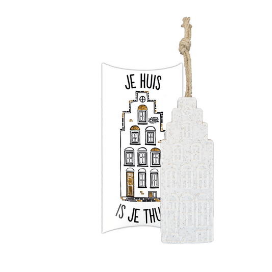 Gevelzeep "Je huis is je thuis"