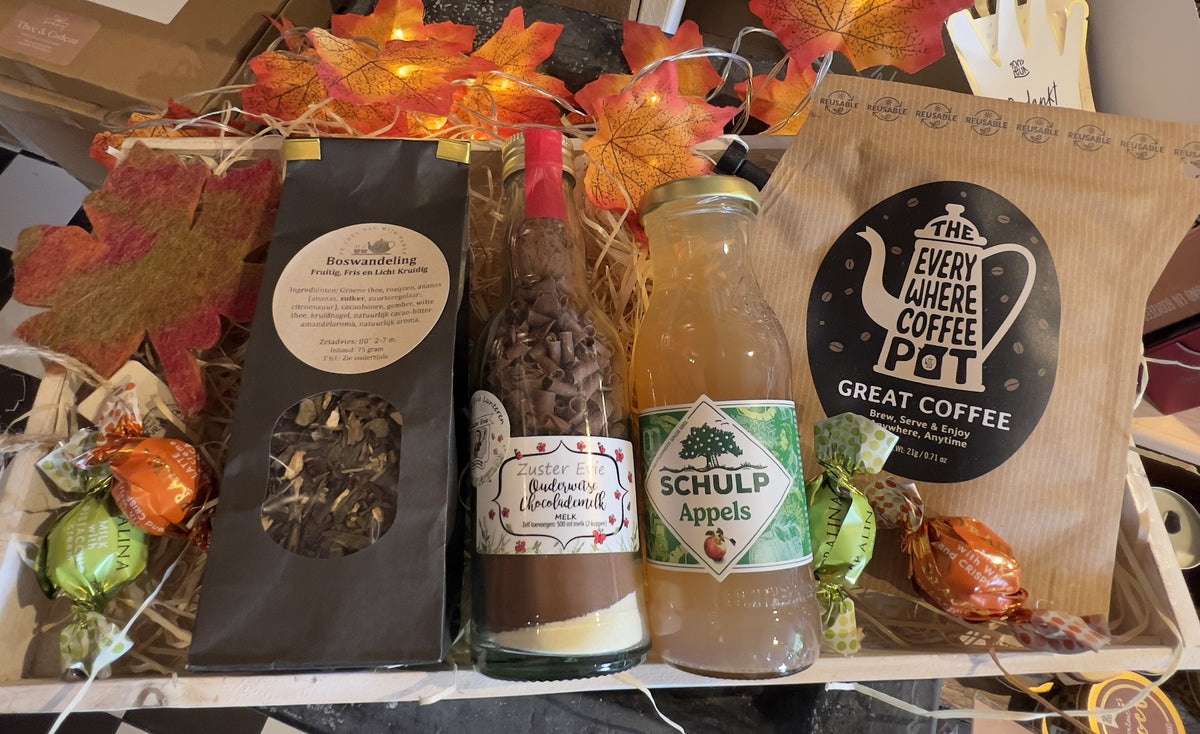 Thee- en koffiepakket Herfst