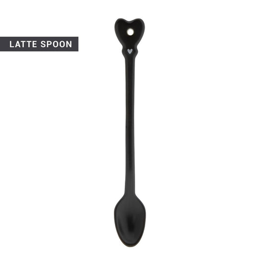 Latte lepel hartje