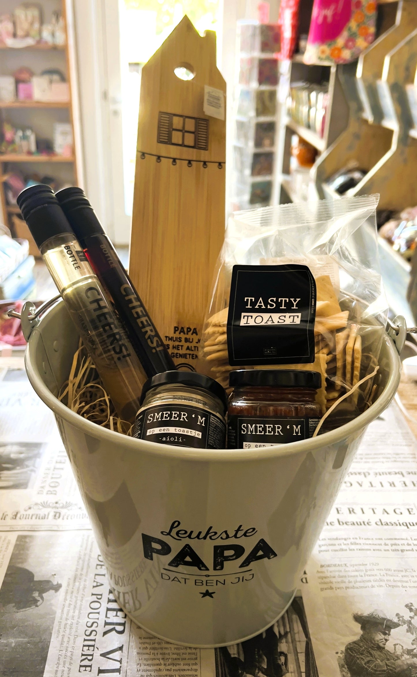 Papa's Cadeaupakket borrelemmer