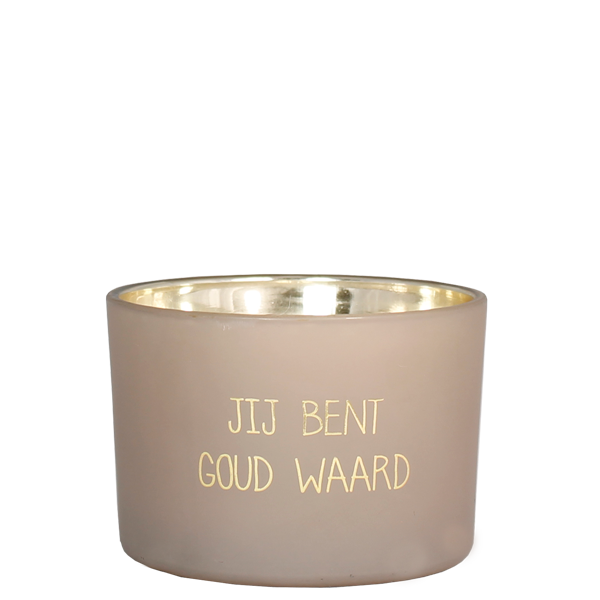 Geurkaars - Jij bent Goud Waard