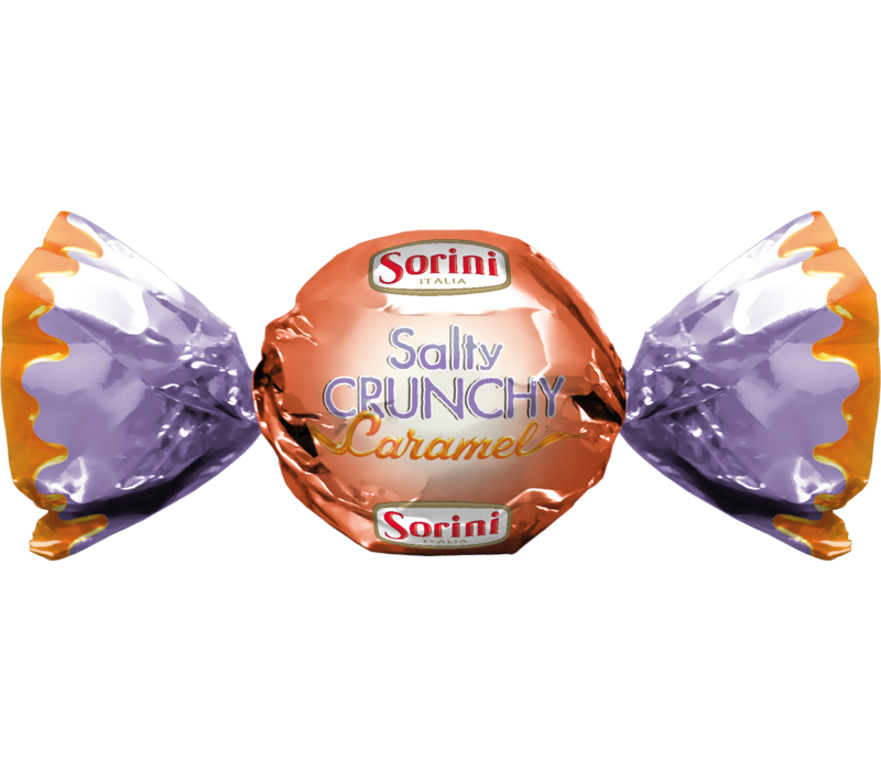 Chocoladebonbon Sorini Caramel zeezout