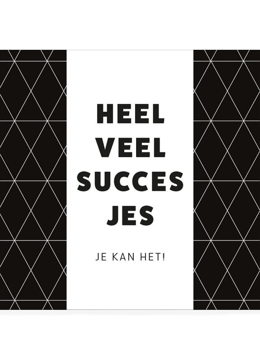 Chocoladewens Heel Veel Succesjes