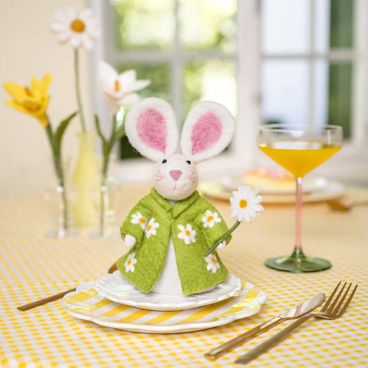 Decoratiehaas met margrietjes