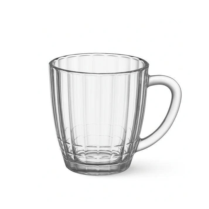 Theeglas XL 500 ml ribbel