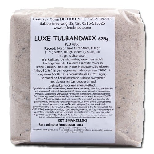 Luxe Tulbandmix 675 gram