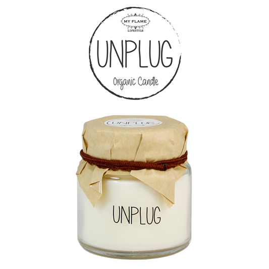 Geurkaarsje - Unplug
